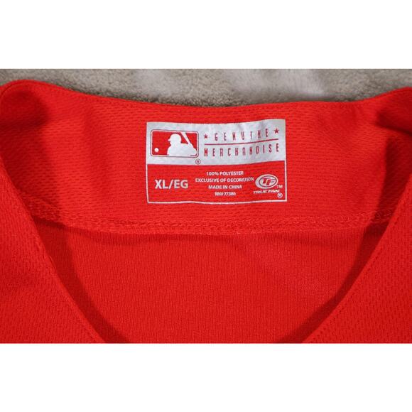 Washington Nationals Jersey Mens XL MLB Baseball True Fan Series Polyester Shirt - Picture 5 of 8